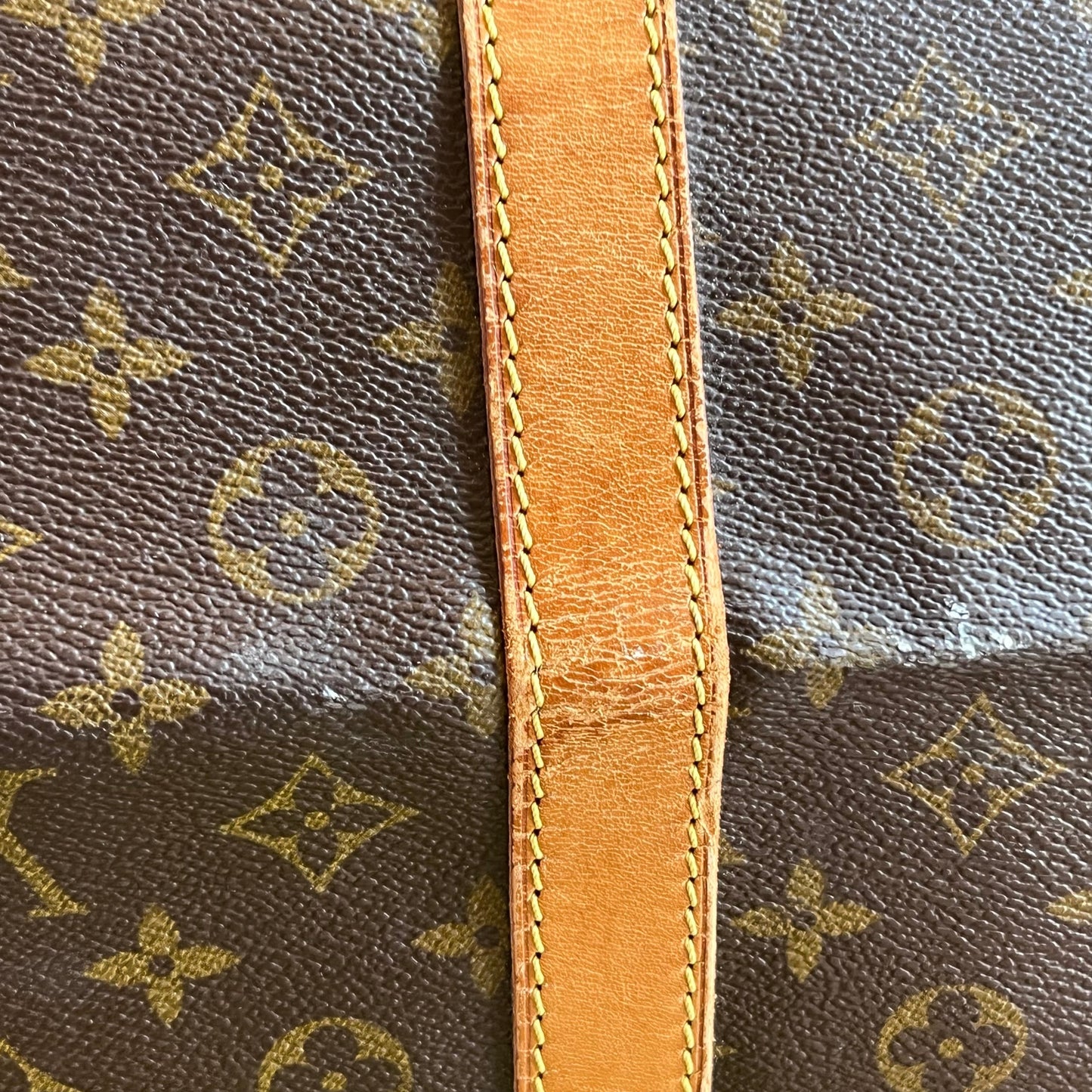 LOUIS VUITTON Keepall 60 Brown Monogram Canvas Duffle Bag