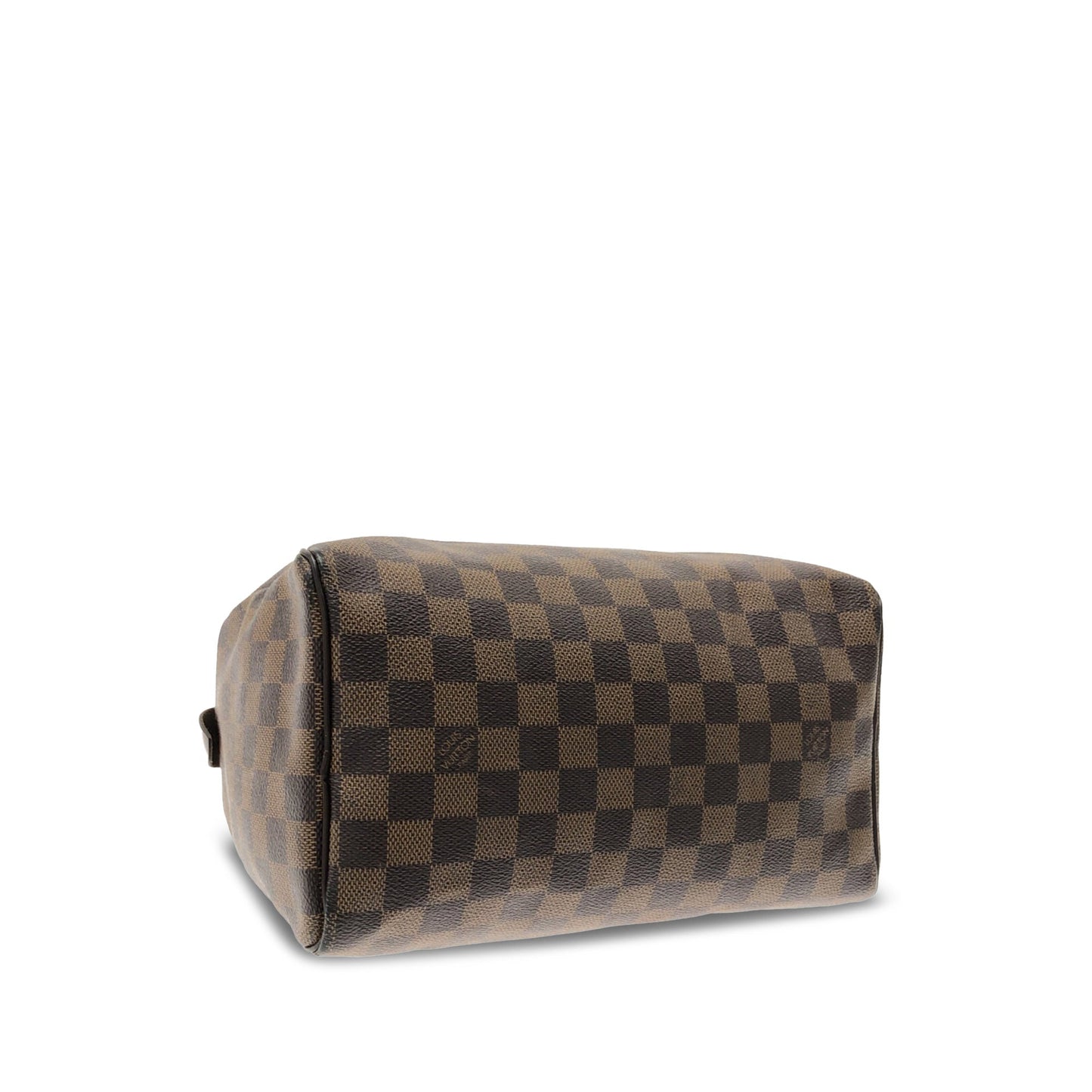 Brown Louis Vuitton Damier Ebene Speedy 25 Boston Bag