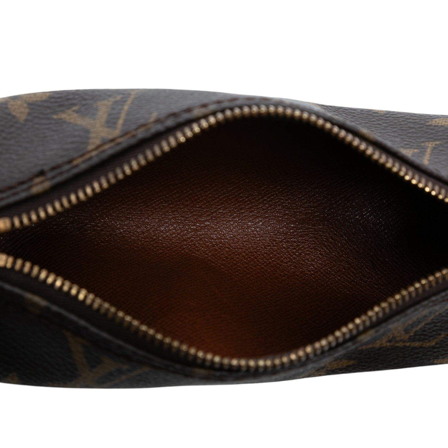 Brown Louis Vuitton Monogram Papillon Pochette Handbag