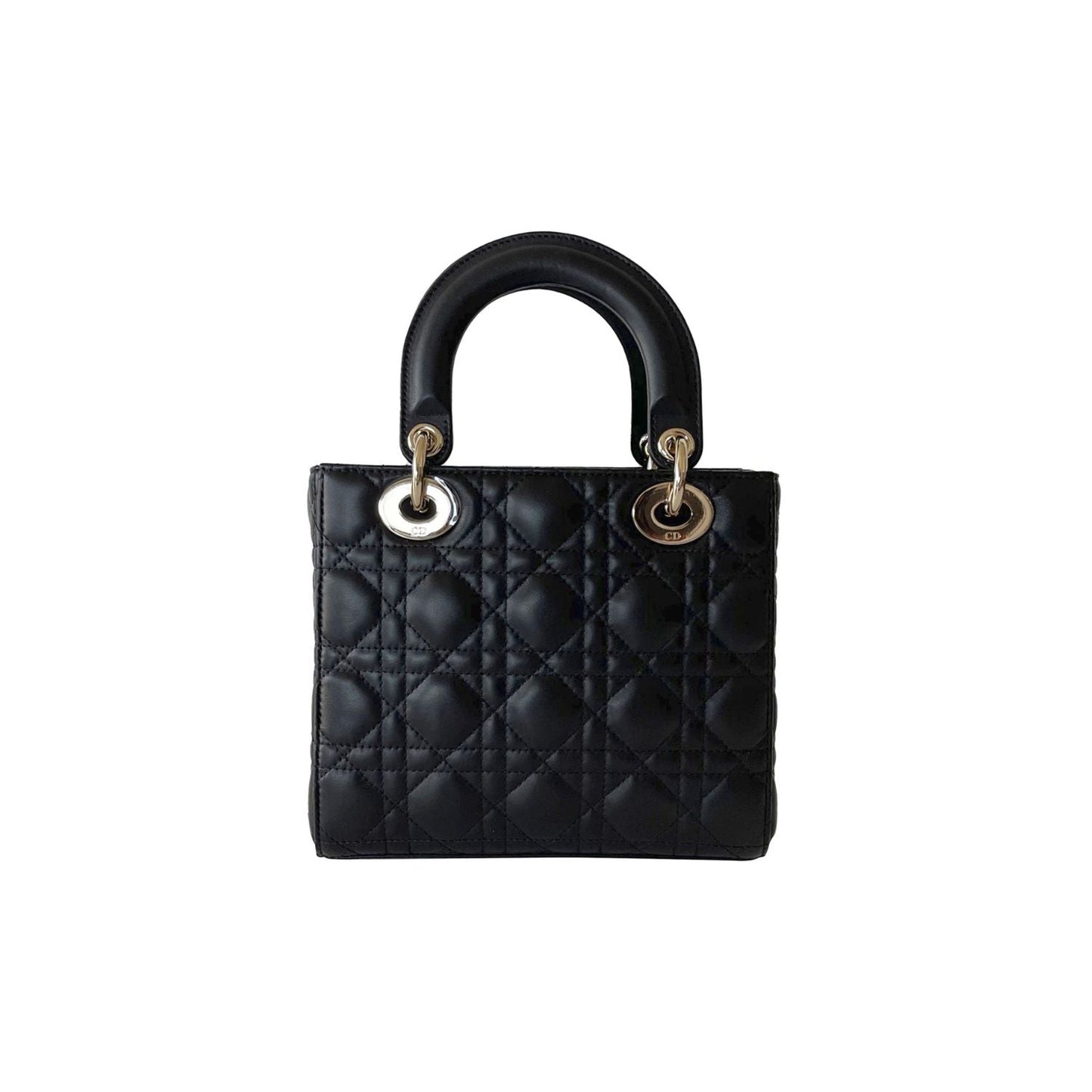 Dior Lady Dior Leather Shoulder Bag