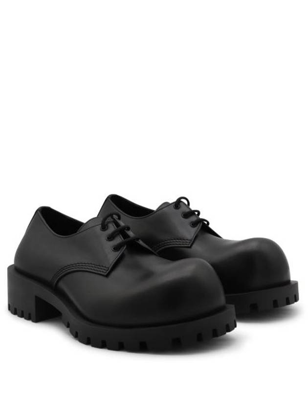 Luxury Balenciaga Trending 2026 Hummer Lace-Up Derby Black