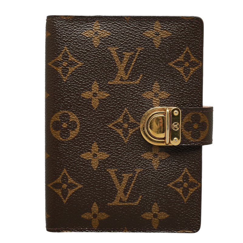 Louis Vuitton Monogram Agenda PM Koala Handbook Cover R21013 Brown PVC Leather Louis Vuitton
