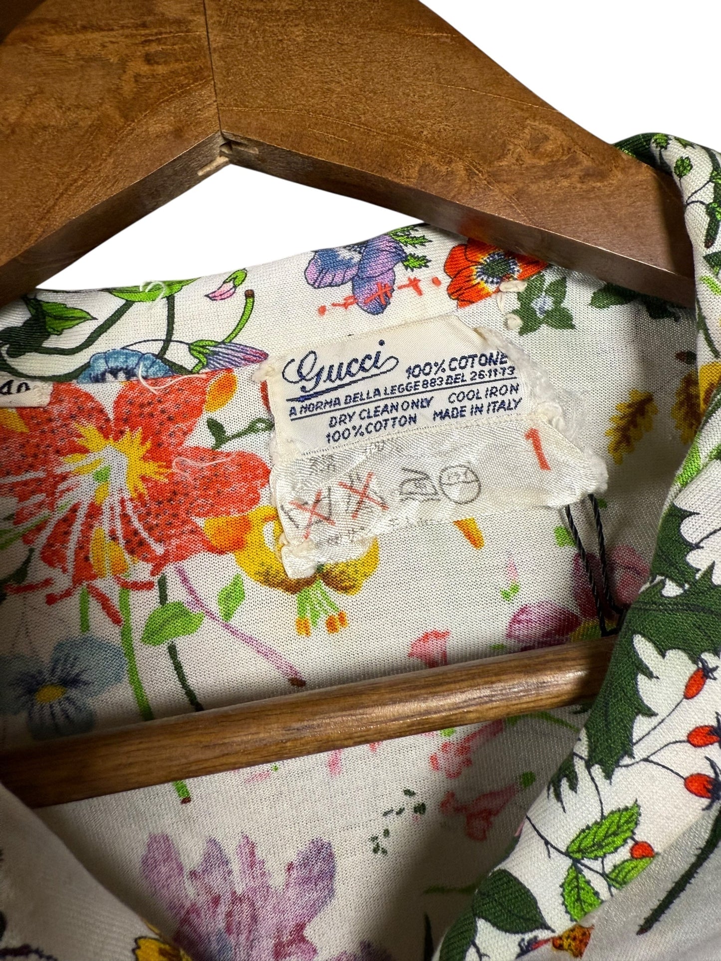 Gucci Blooms Short Sleeve Polo