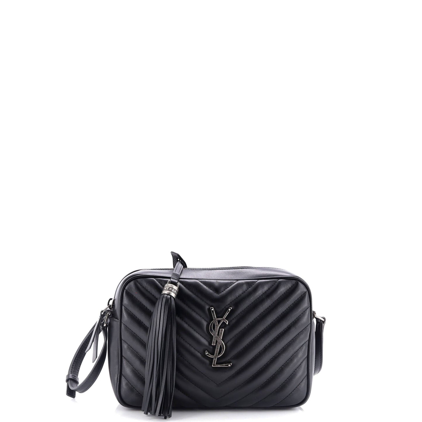 Luxury Saint Laurent Trending 2025 Lou Camera Bag Matelasse Chevron Leather Small