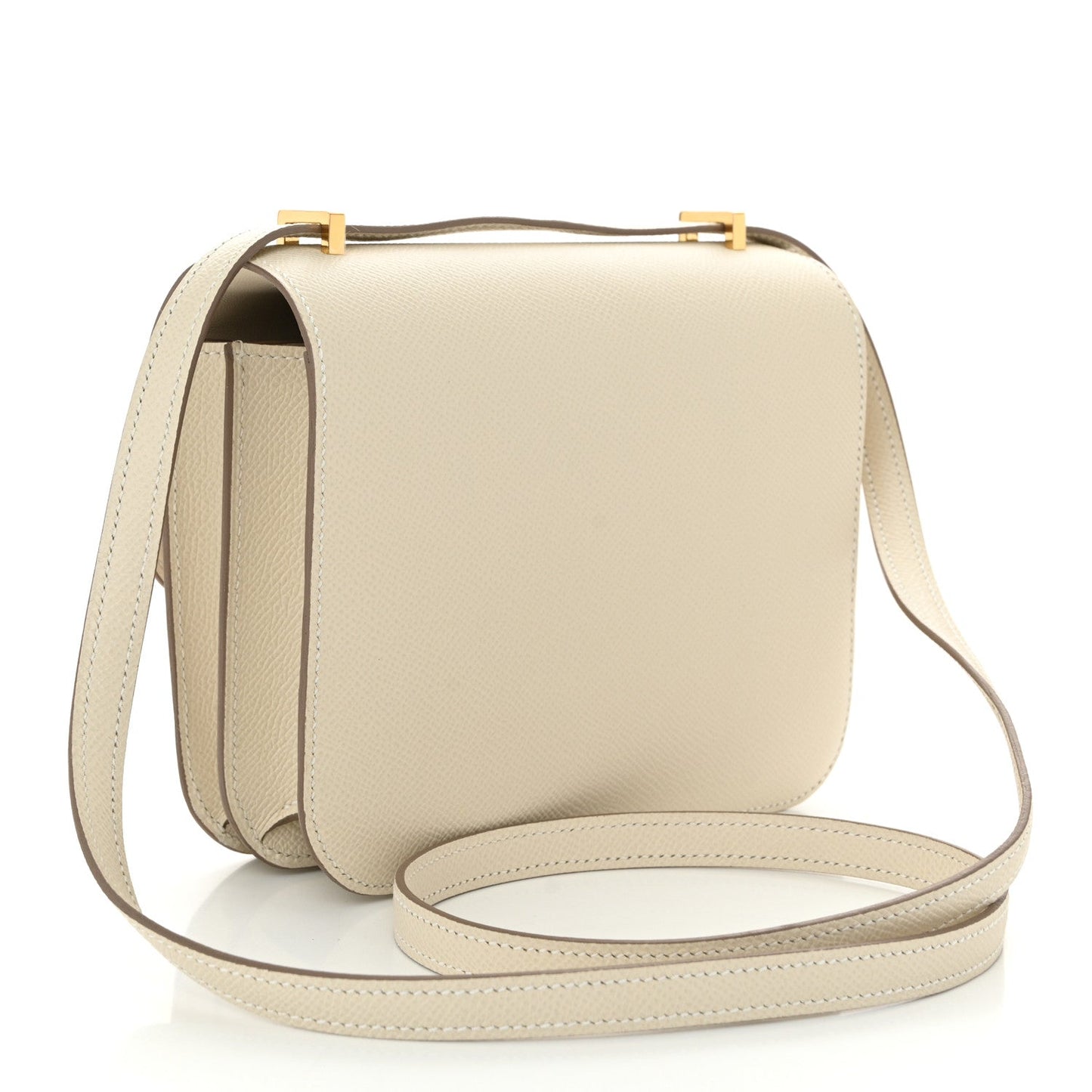 Hermes Epsom Constance 18 Craie