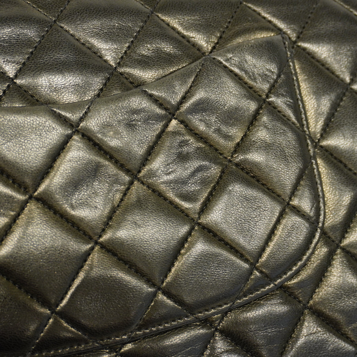 Chanel Matelasse Chain Shoulder Bag Lambskin Black