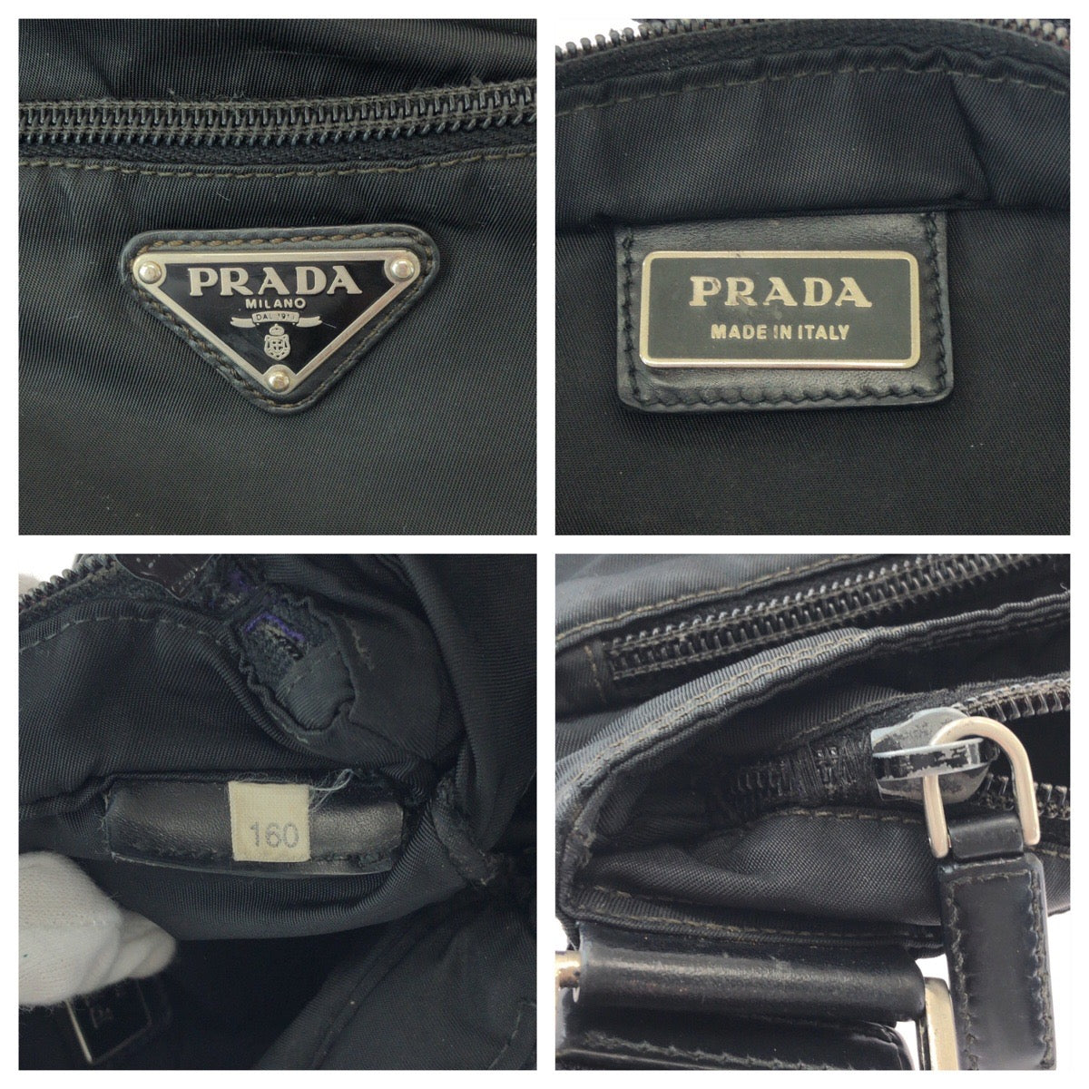 Prada Tessuto Nylon Shoulder Bag