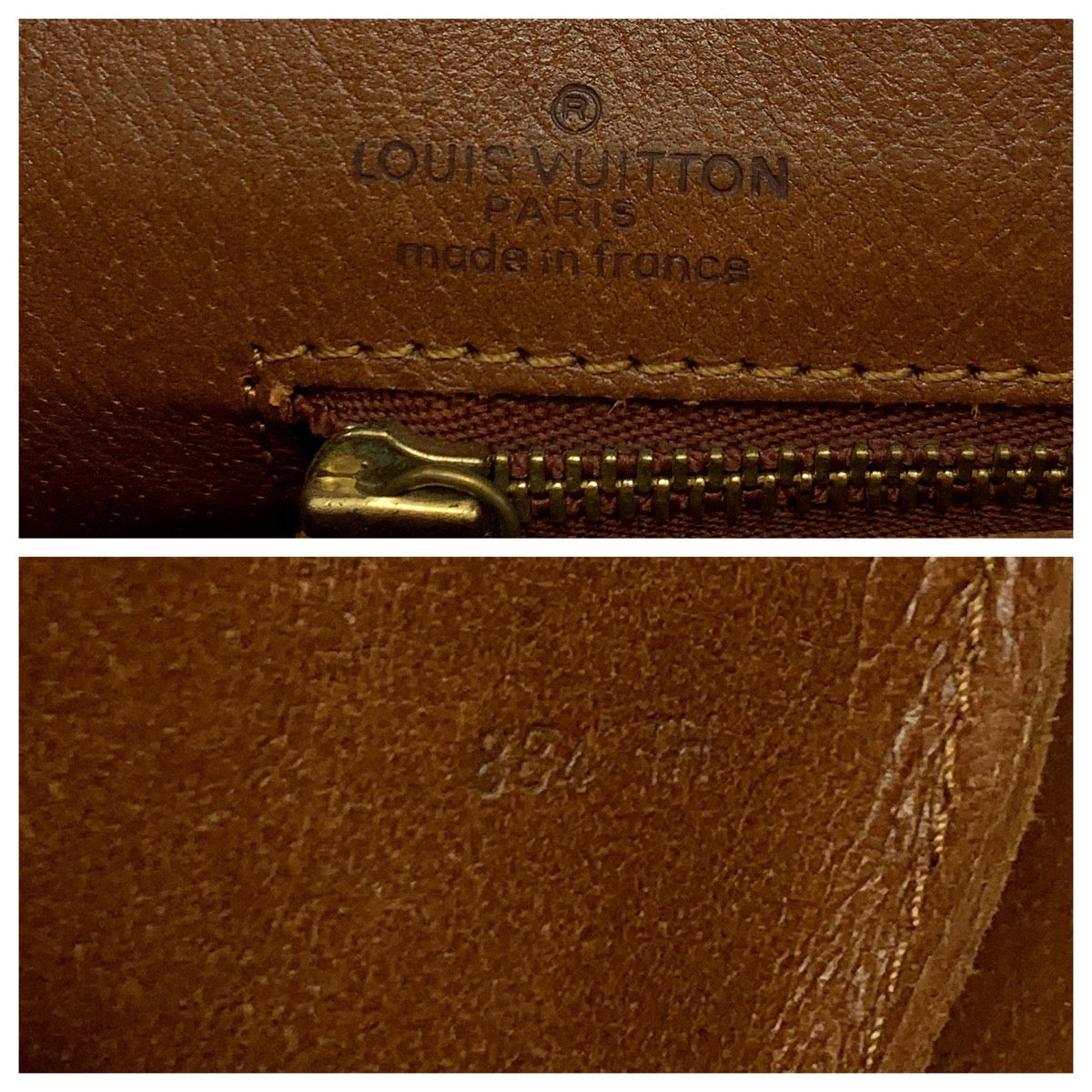 LOUIS VUITTON Tote Bag M42425 PVC Brown Gold Metal Tote Bag Shoulder Bag Monogram Weekend PM Women(Unisex)