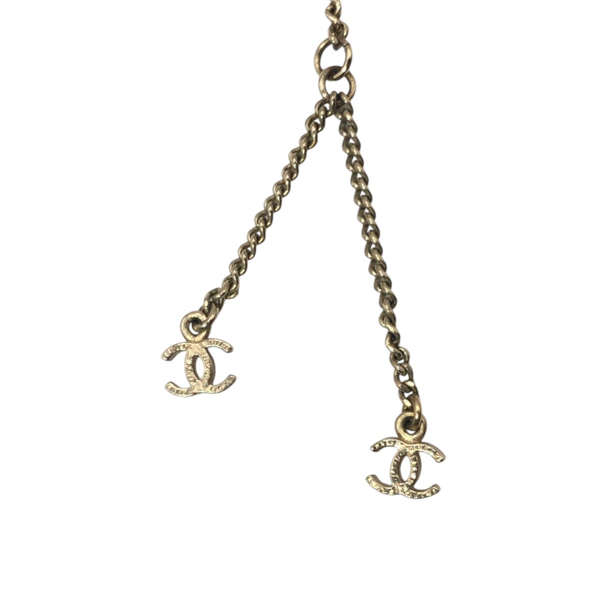 CHANEL Necklace metal gold COCO Mark Women