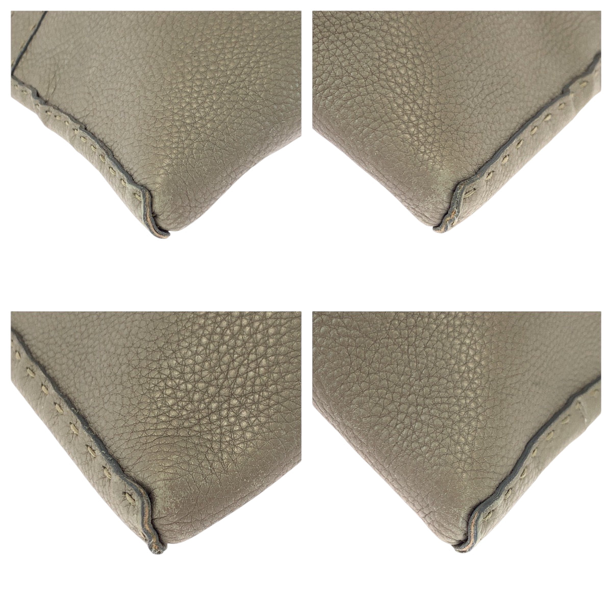 FENDI Shoulder Bag 2390-8BT093 leather Beige SilverMetal Shoulder Bag Crossbody Celeria Women