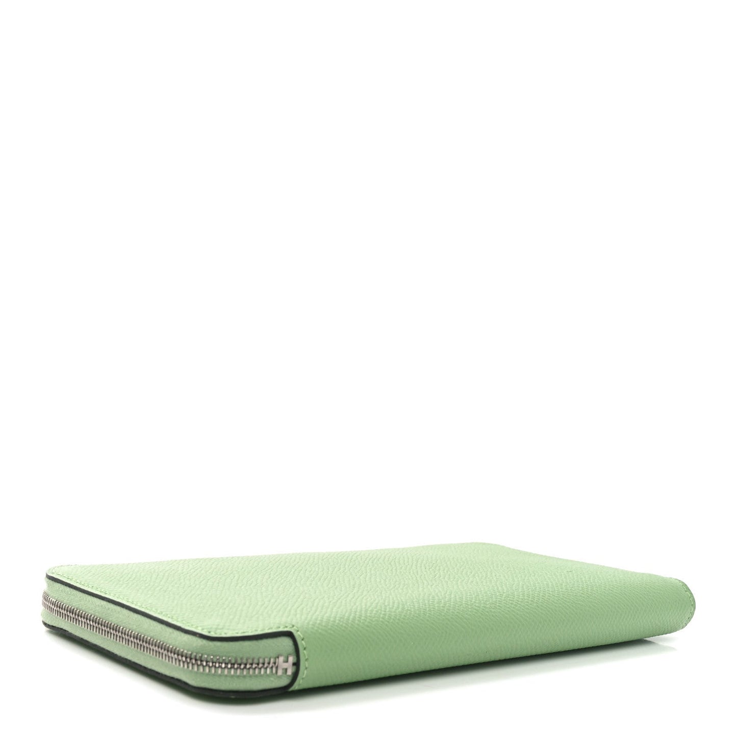 Hermes Epsom Silk'In Wallet Vert Criquet