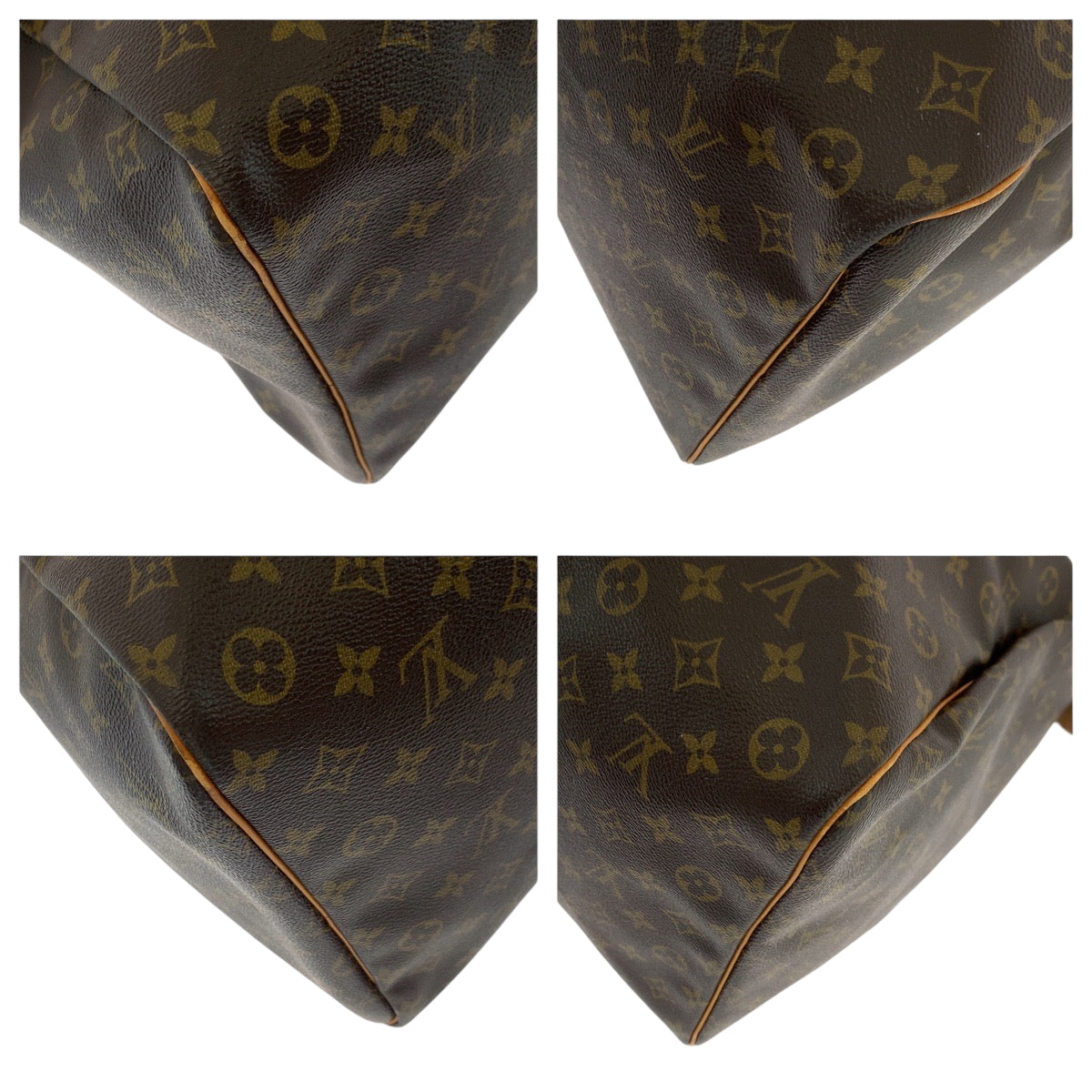 LOUIS VUITTON Boston Duffel bag M41422 PVC Brown Gold Metal Boston Duffel bag Handbag Monogram Keepall 60 Women