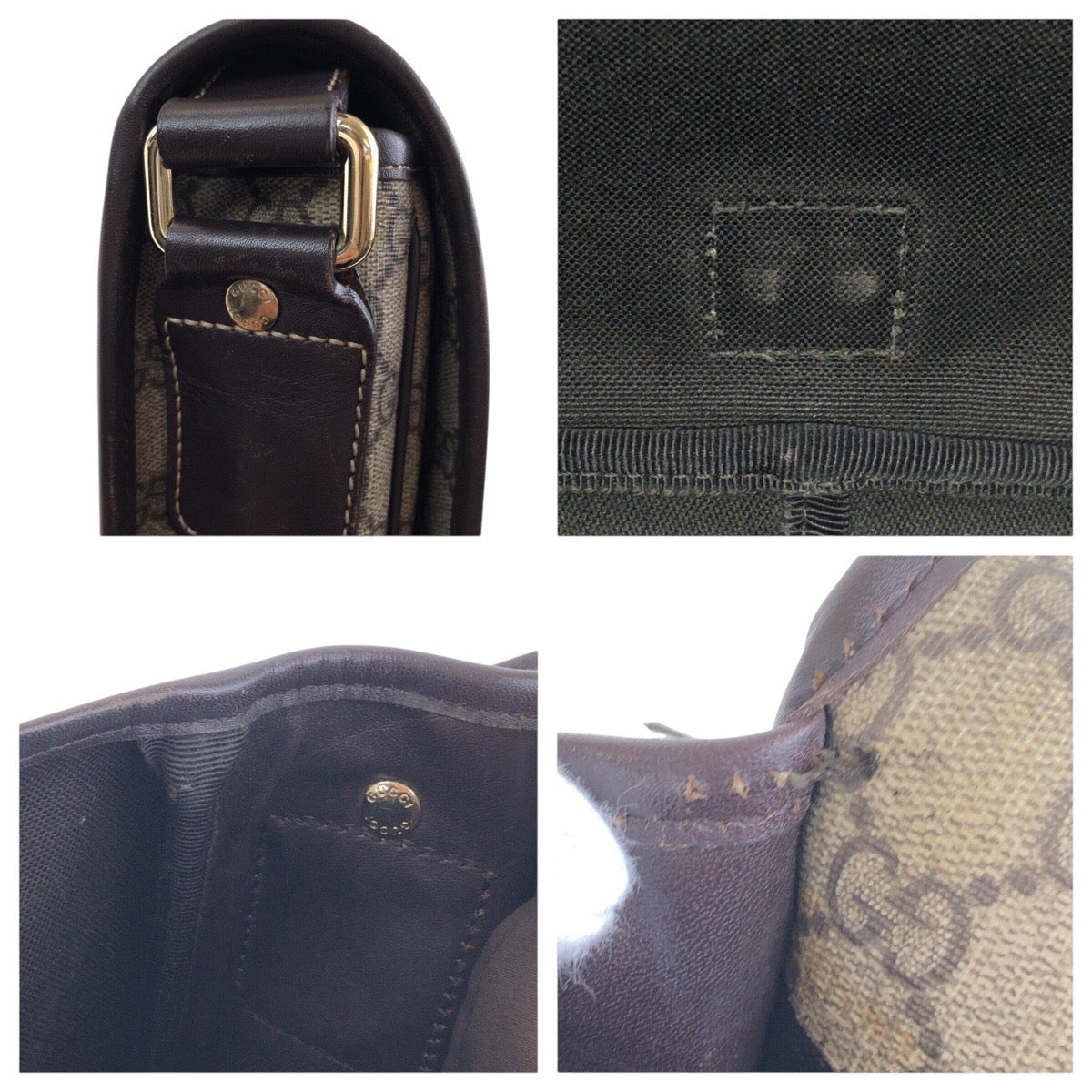 Gucci GG Supreme Canvas Shoulder Bag