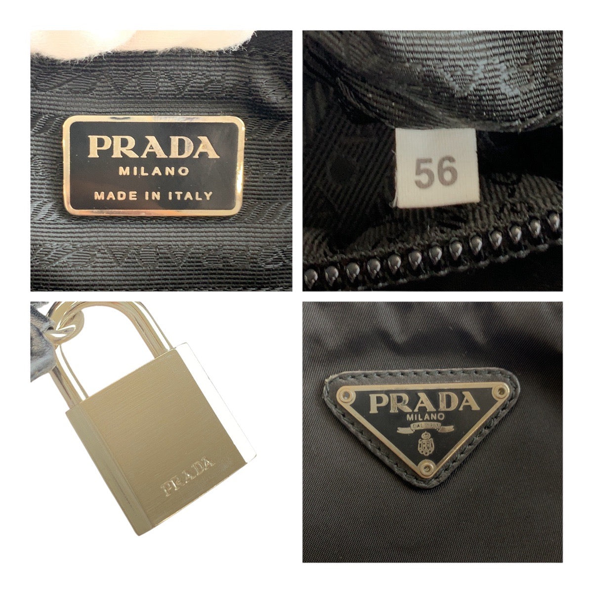 Prada Tessuto Nylon 2way Business Bag