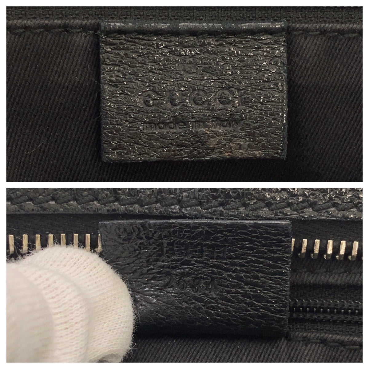Gucci GG Canvas Leather 2way Bag