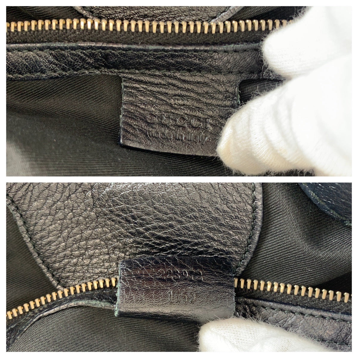 Gucci GG Canvas Leather 2way Bag