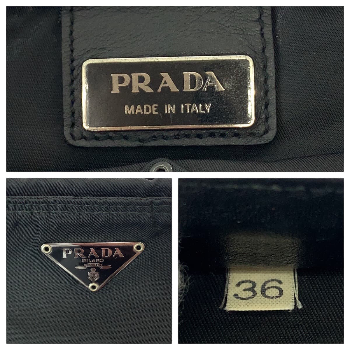 Prada Tessuto Nylon Shoulder Bag
