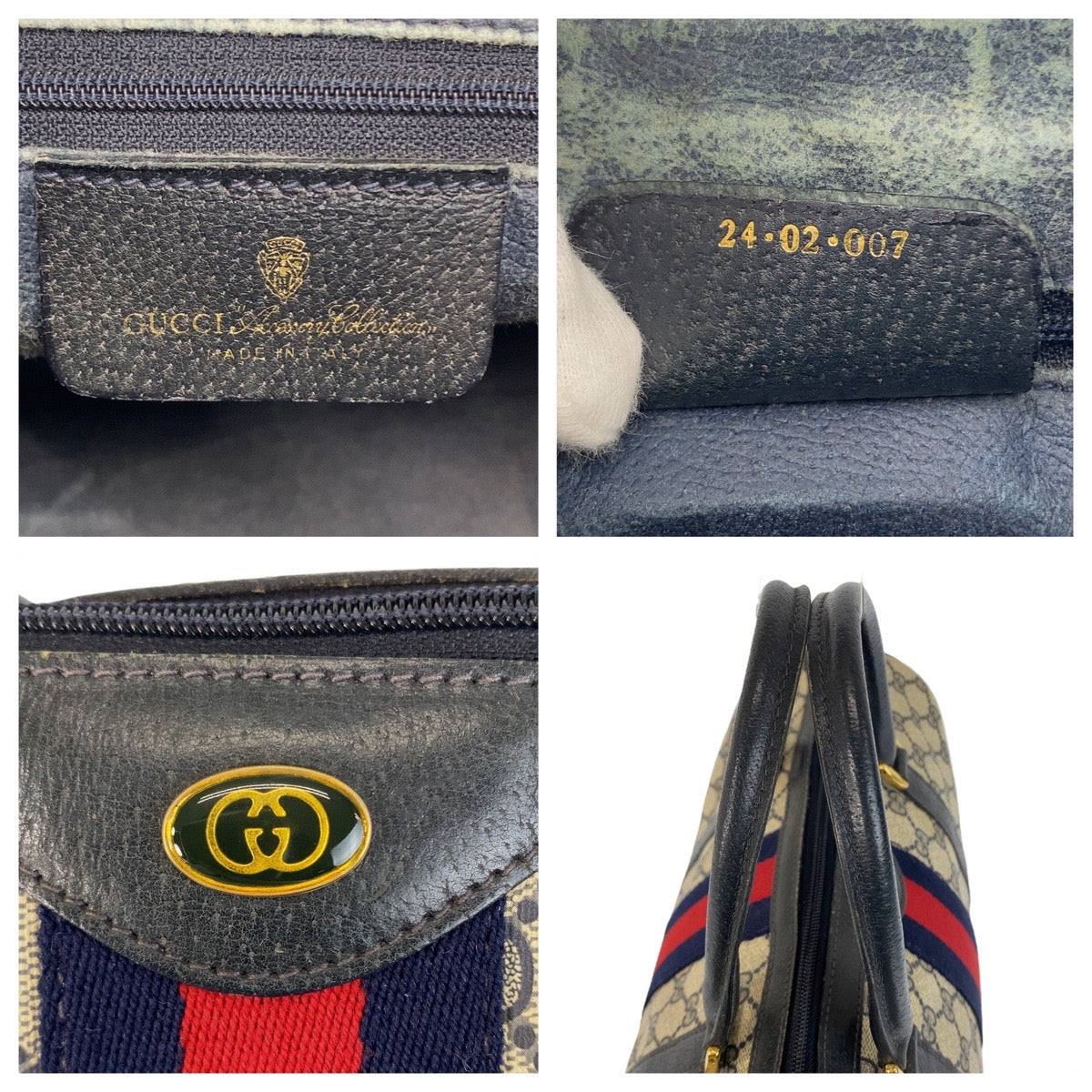 Gucci GG Supreme Canvas Handbag