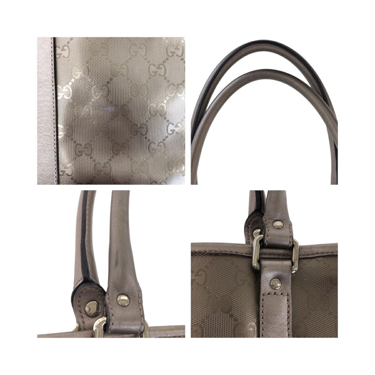Gucci Imprime PVC Tote Bag