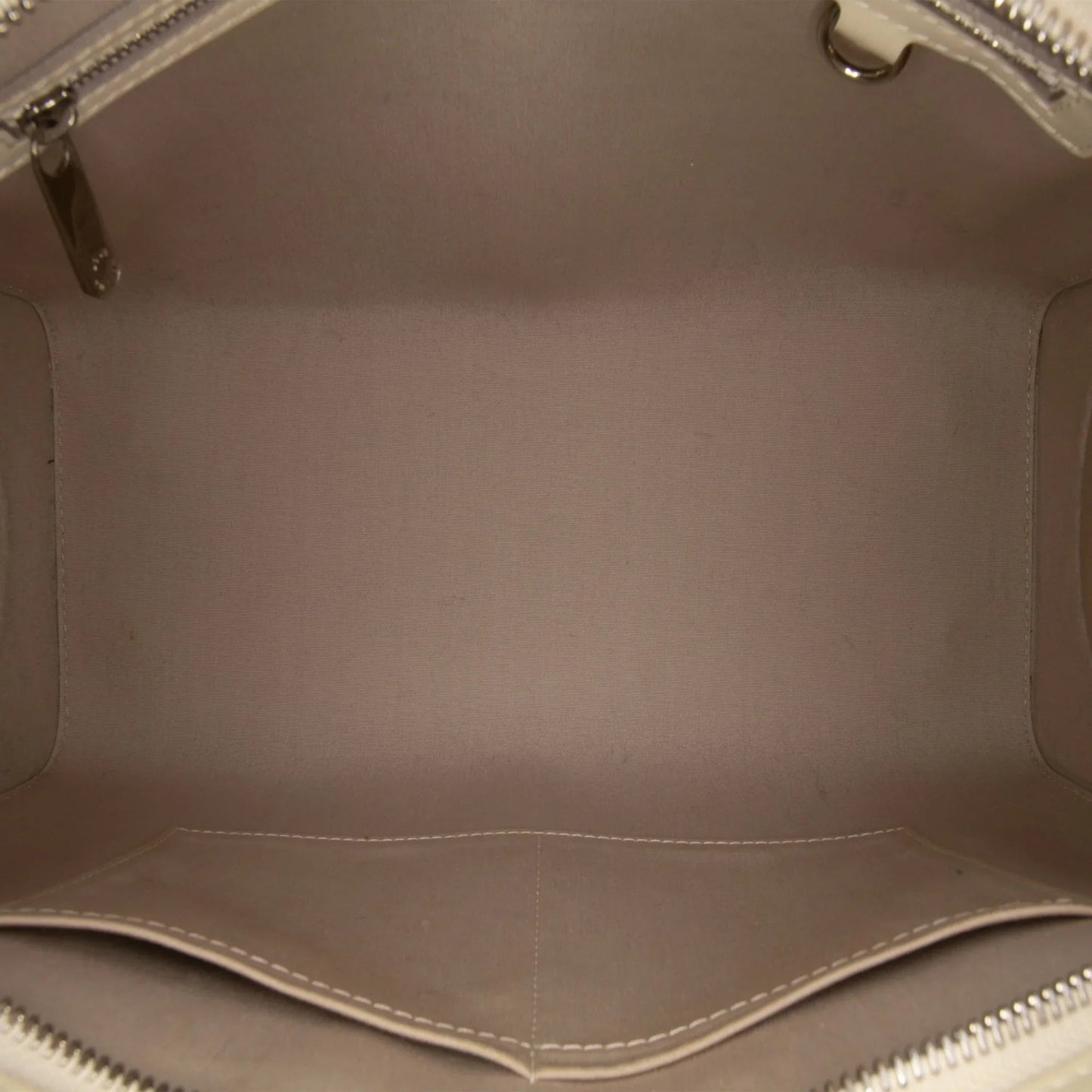 White Louis Vuitton Epi Brea MM Satchel