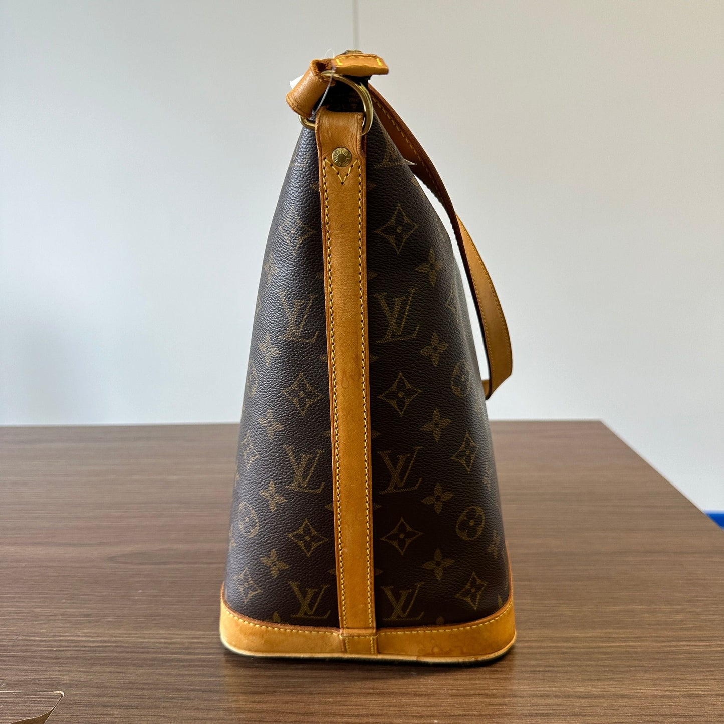 Louis Vuitton Monogram Ampha Three Vanity Shoulder Bag Brown LB121397