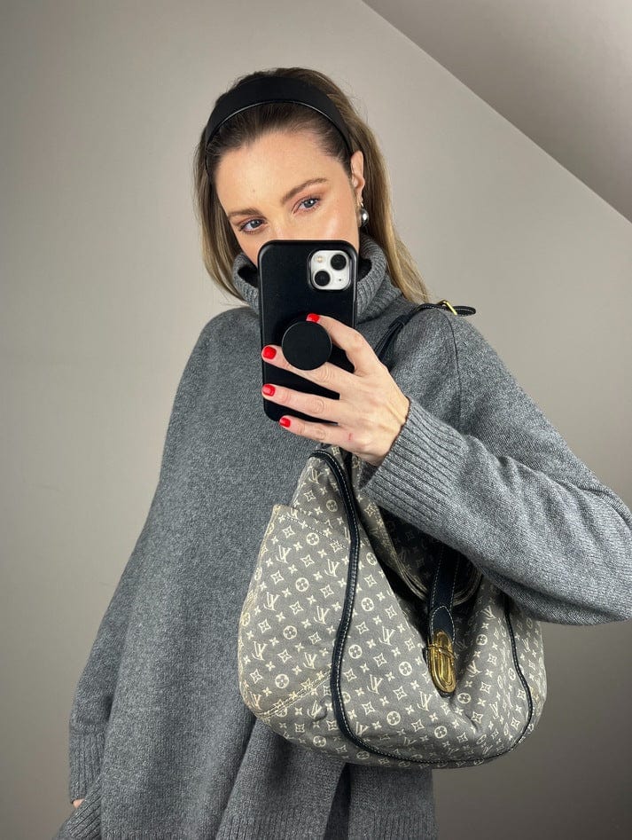 Louis Vuitton Grey Monogram Idylle Romance Bag