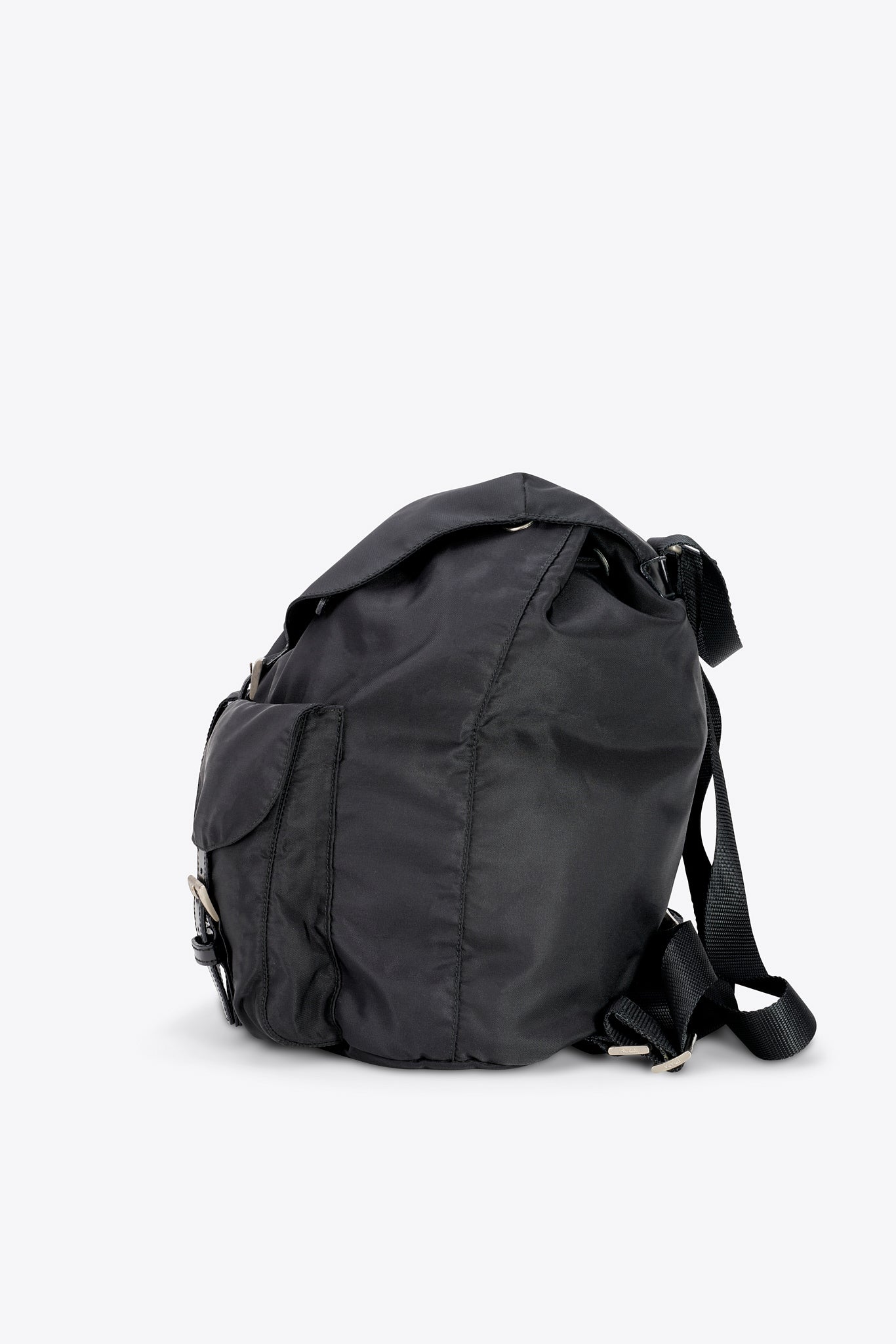 Prada Nylon Large Backpack - Black