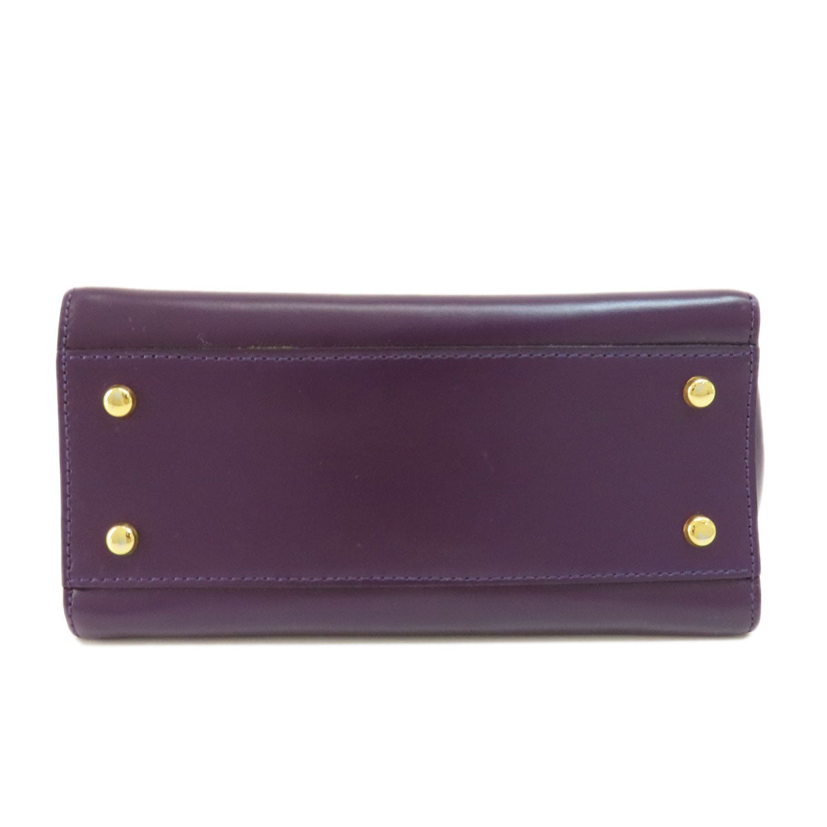 CELINE Handbag leather purple Star ball Women