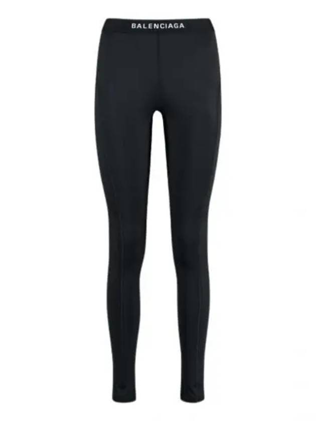 Luxury Balenciaga Trending 2026 Athletic Leggings Pans Black