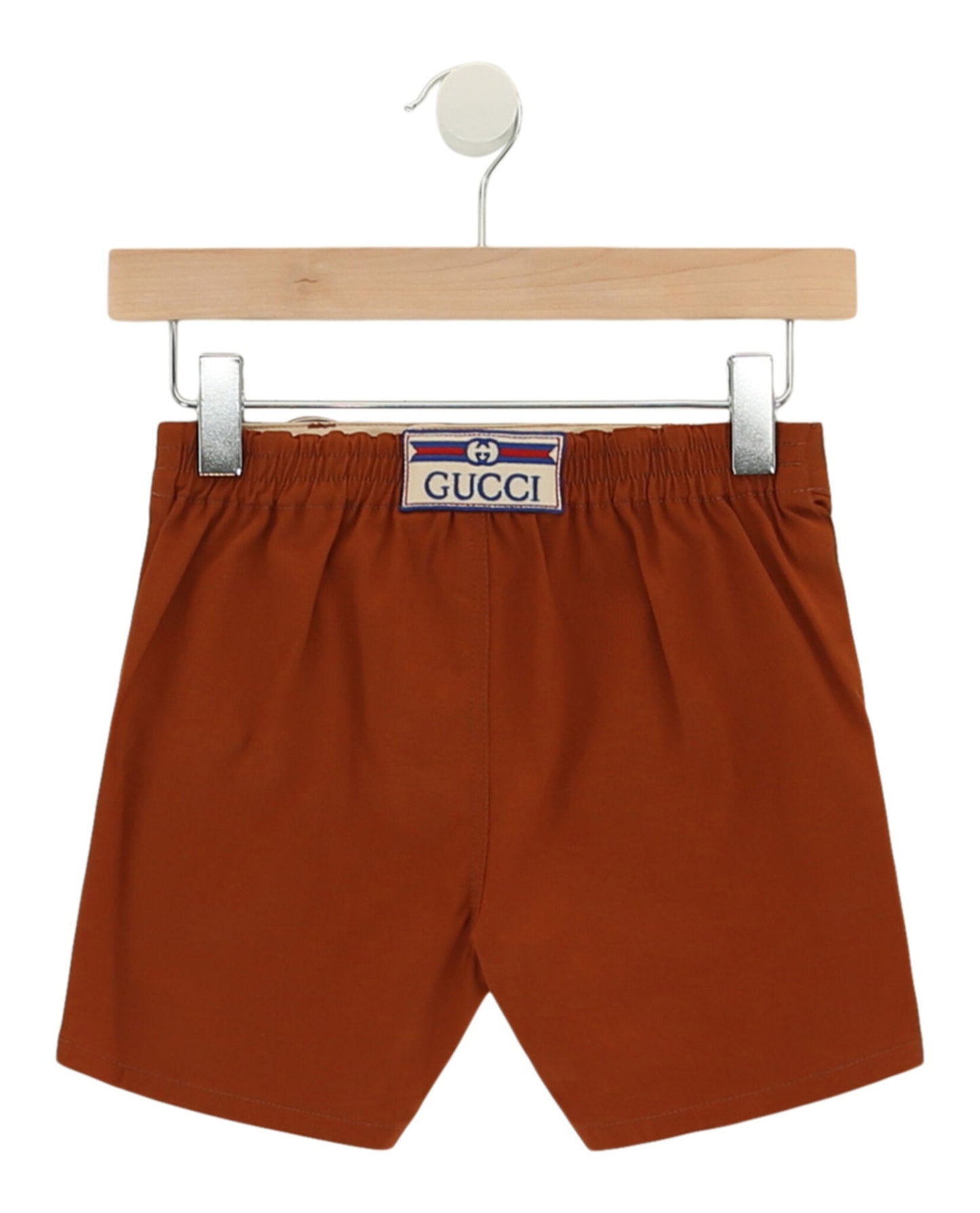 Gucci Boys Mid-Rise Contrast Piping Shorts
