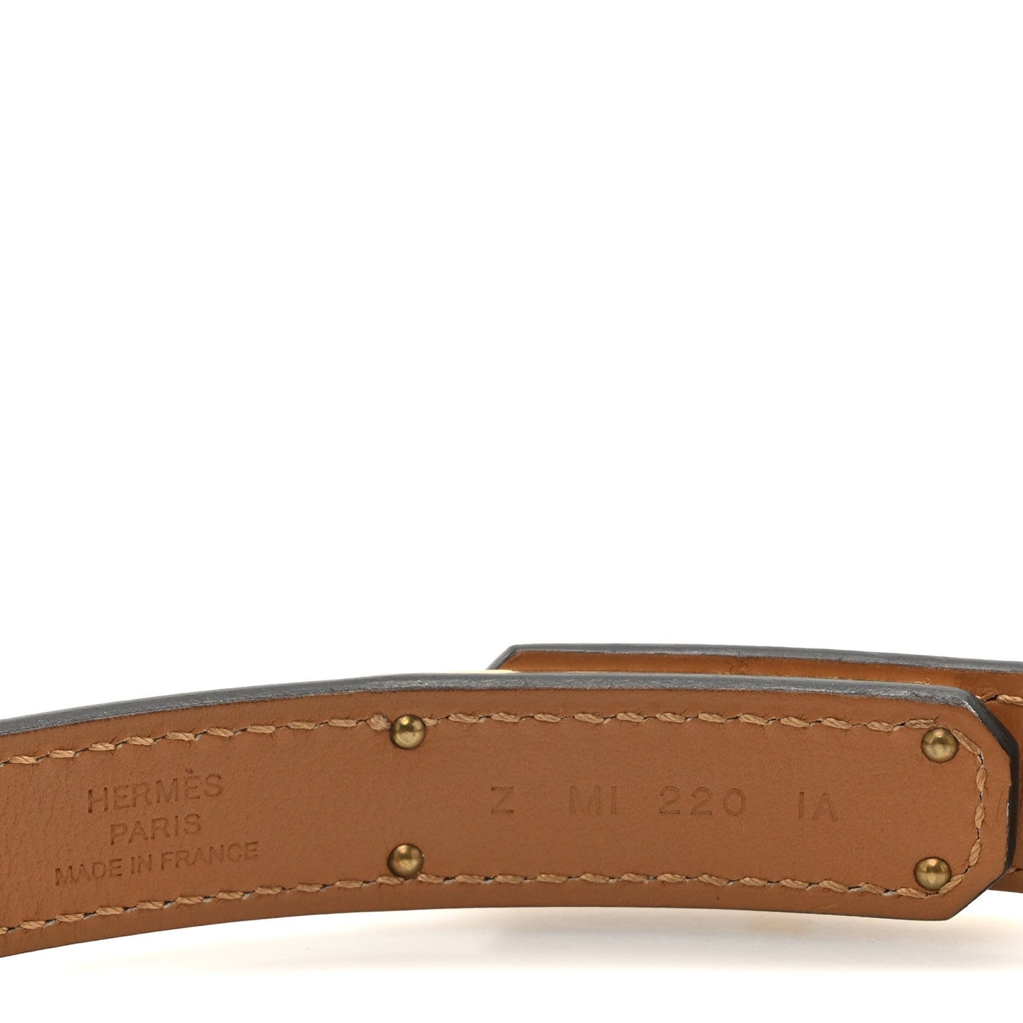 Hermes Epsom Kelly Belt Gold