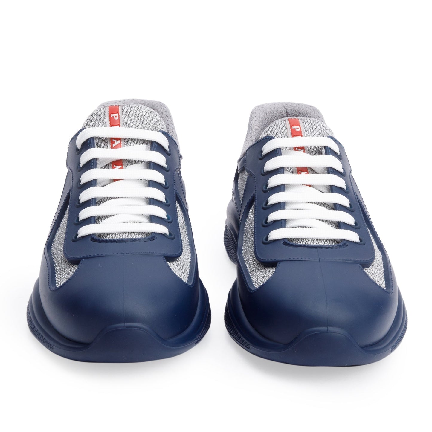 Prada Navy Blue America's Cup Sneakers, Size 41