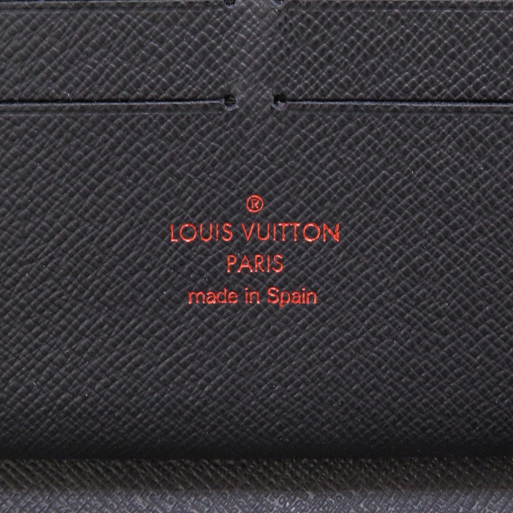 LOUIS VUITTON Long Wallet Purse M62931 Monogram ink Navy Zip Around Monogram ink Zippy Organizer mens