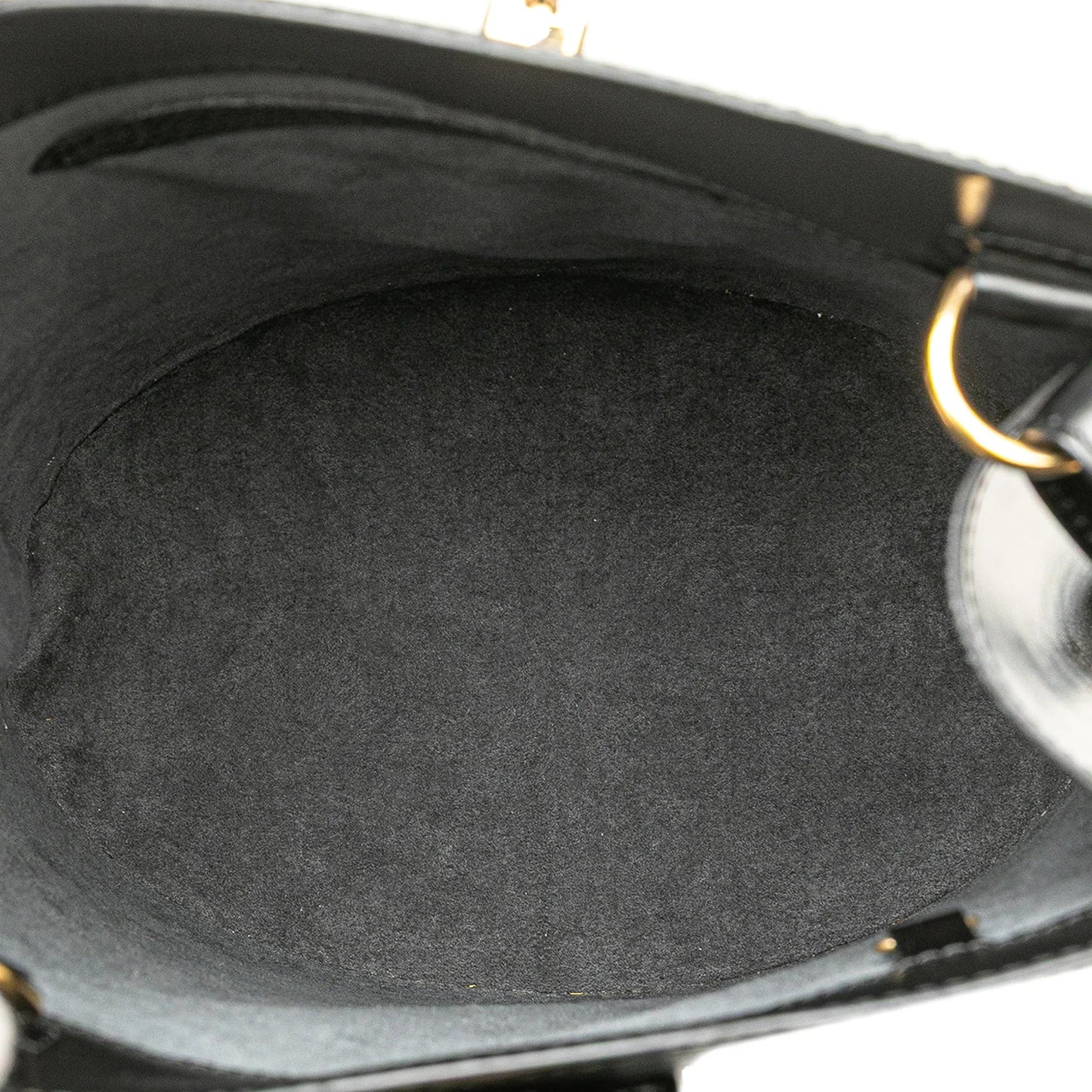 Black Louis Vuitton Epi Cluny Shoulder Bag