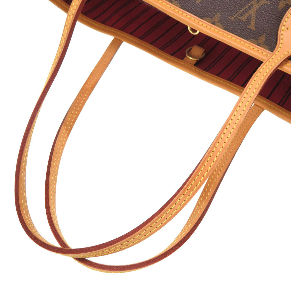 LOUIS VUITTON Tote Bag M41178 Monogram canvas Pivoonne Monogram New Neverfull MM Women