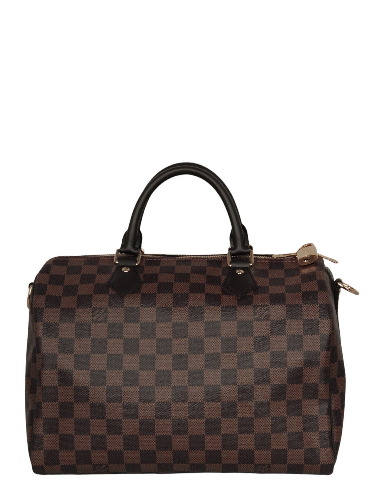 Louis Vuitton Damier Ebene Speedy Bandouliere 30 Bag