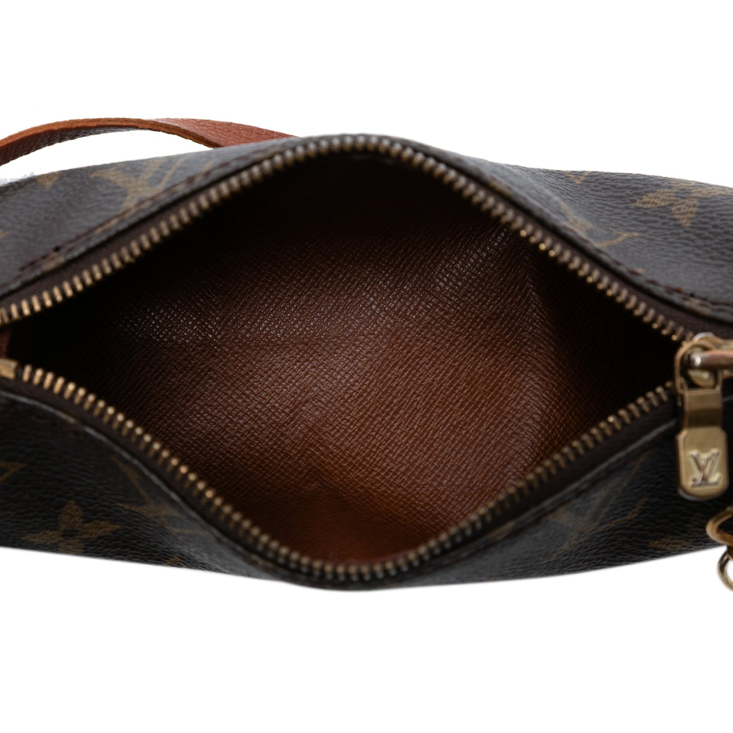 Brown Louis Vuitton Monogram Papillon Pochette Handbag