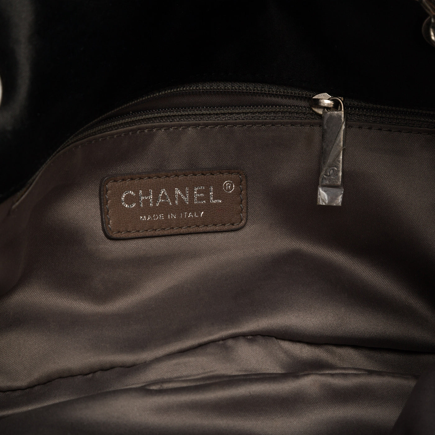 Chanel Satin Single Flap Bag