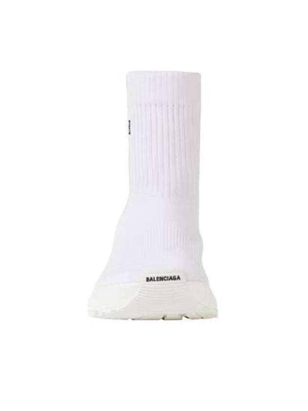 Luxury Balenciaga Trending 2026 Men's Speed 30 Knit High Top Sneakers White