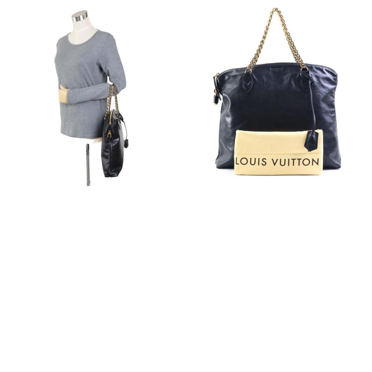 Louis Vuitton Leather Handbag