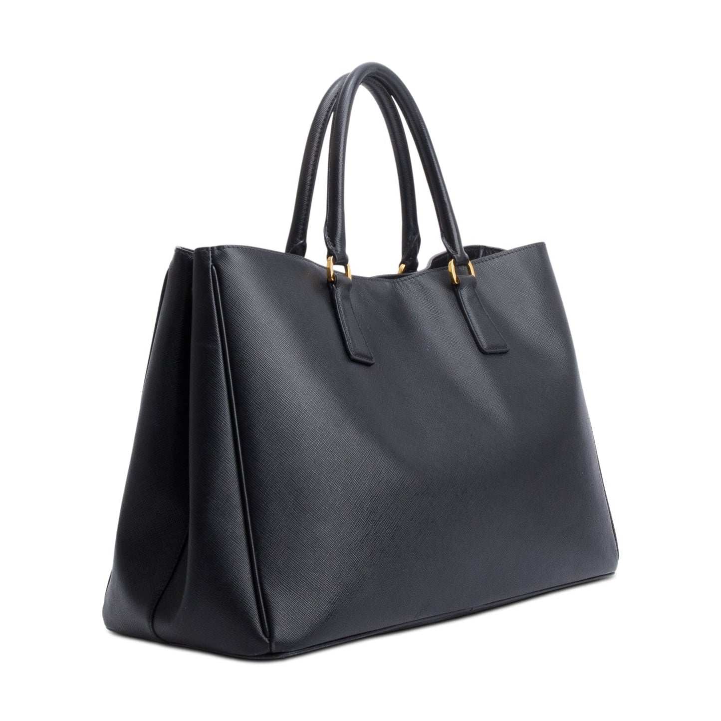 Prada Black Saffiano Lux Large Galleria Tote