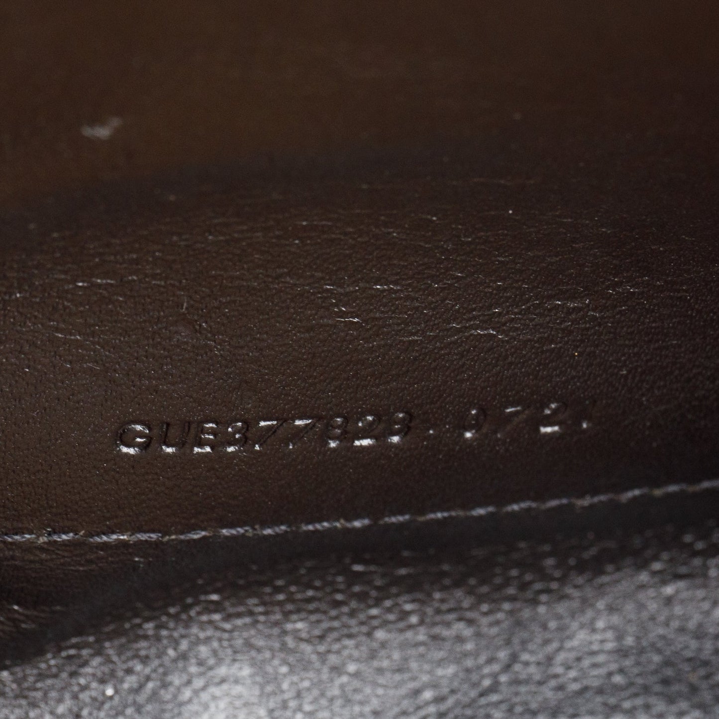Saint Laurent Brown Cassandre Matelasse Envelope Chain Wallet