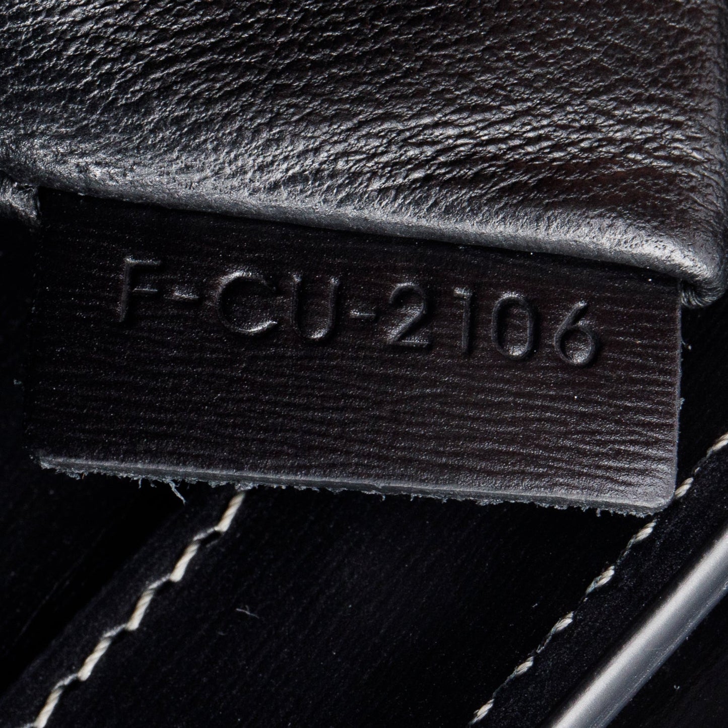 Celine Black & Grey Bi-color Calfskin Leather Micro Luggage Tote