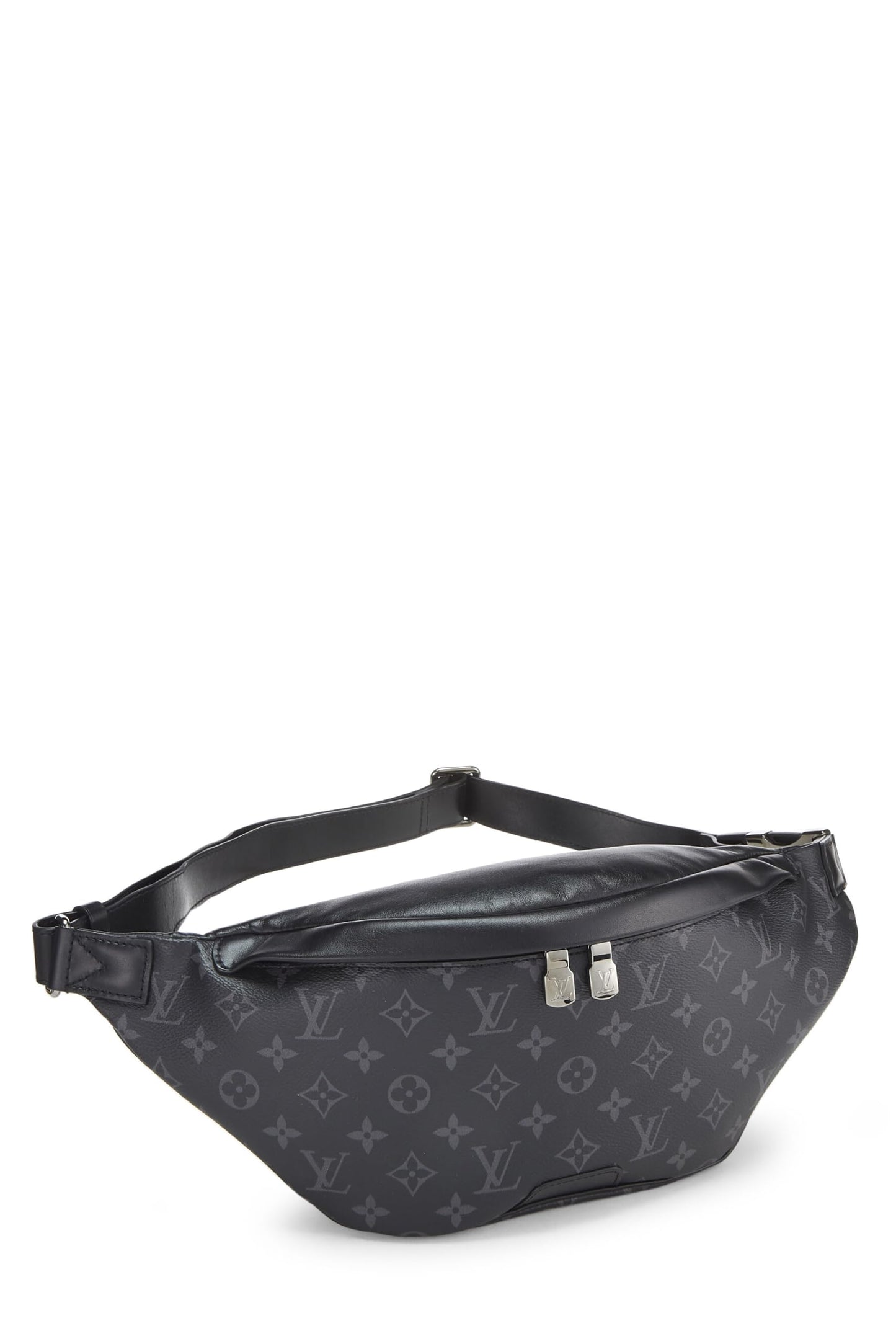 Louis Vuitton, Black Monogram Eclipse Discovery Bumbag, Black