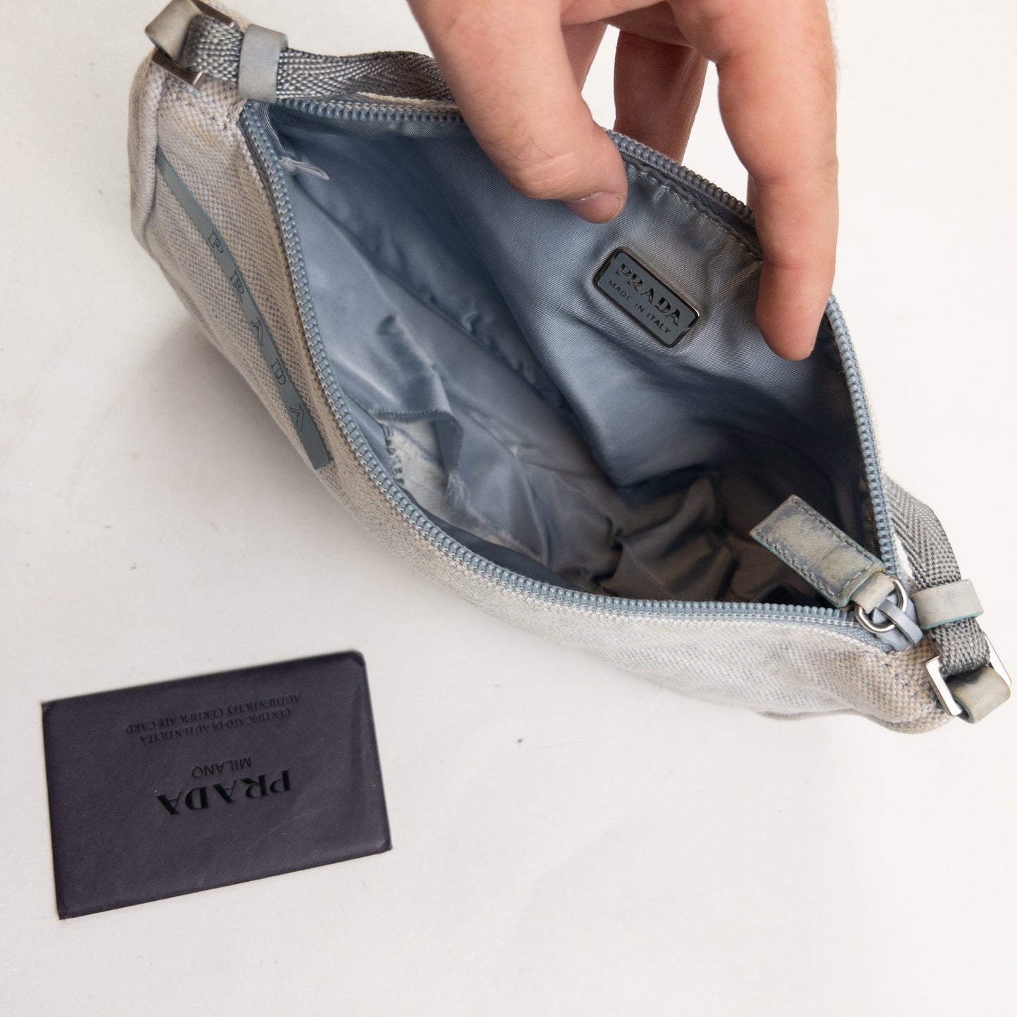 1999 Prada Sport Mini Baguette Shoulder Bag