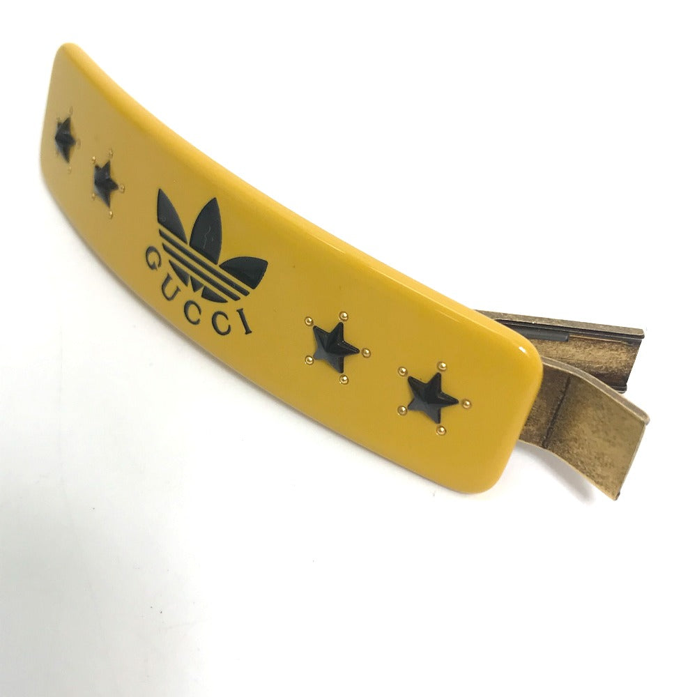 GUCCI Valletta 702940 plastic yellow hair accessory Adidas ADIDAS collaboration Women