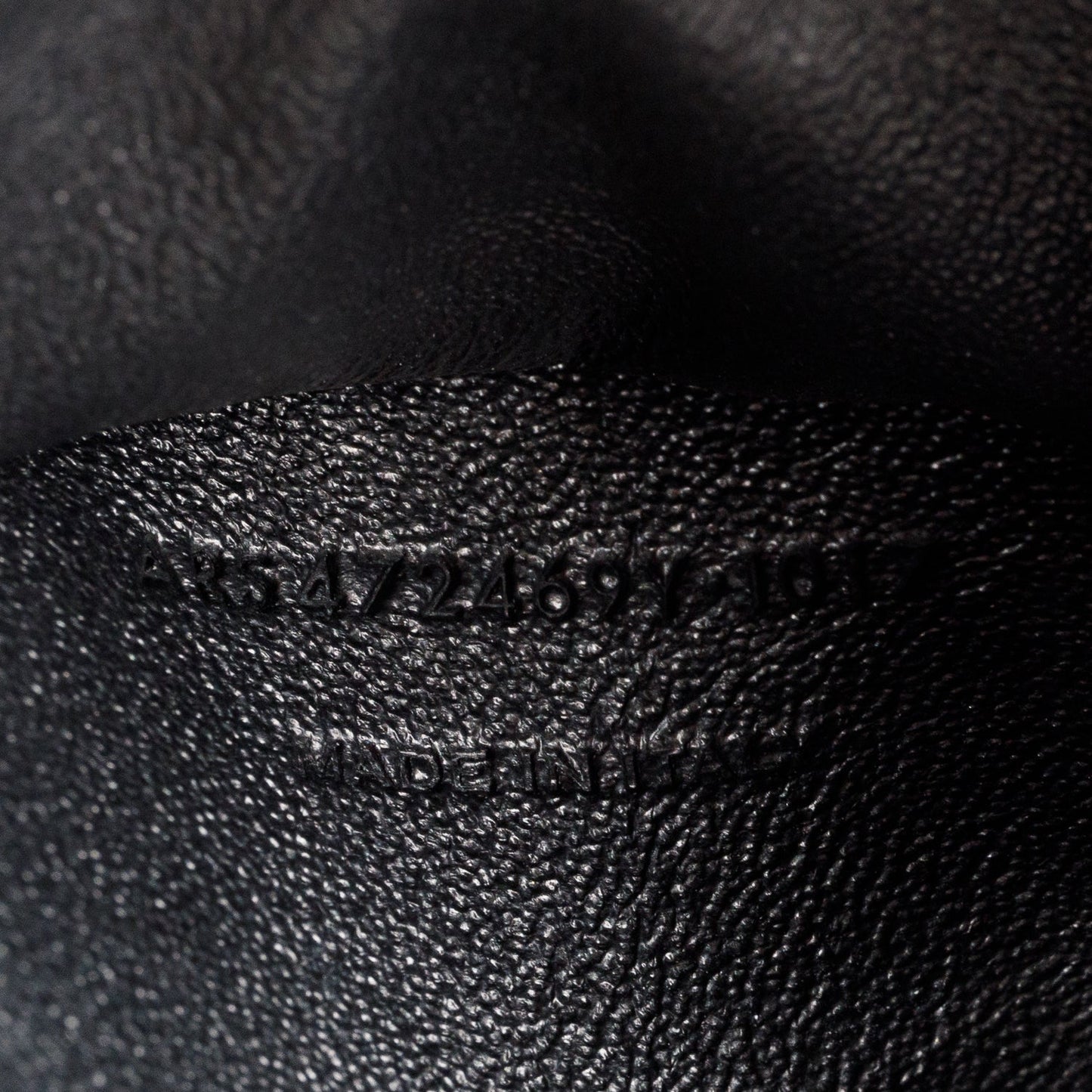 Saint Laurent Grey Calfskin Leather Small Cabas Tote Bag