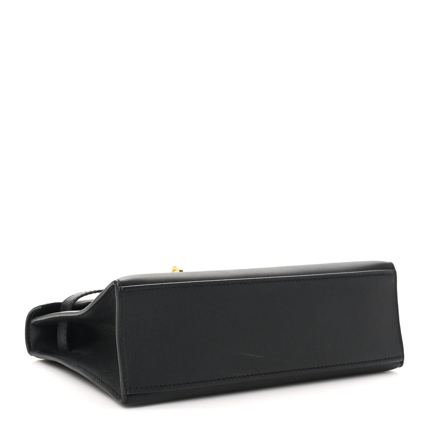 Hermes Swift Kelly Pochette Clutch Black