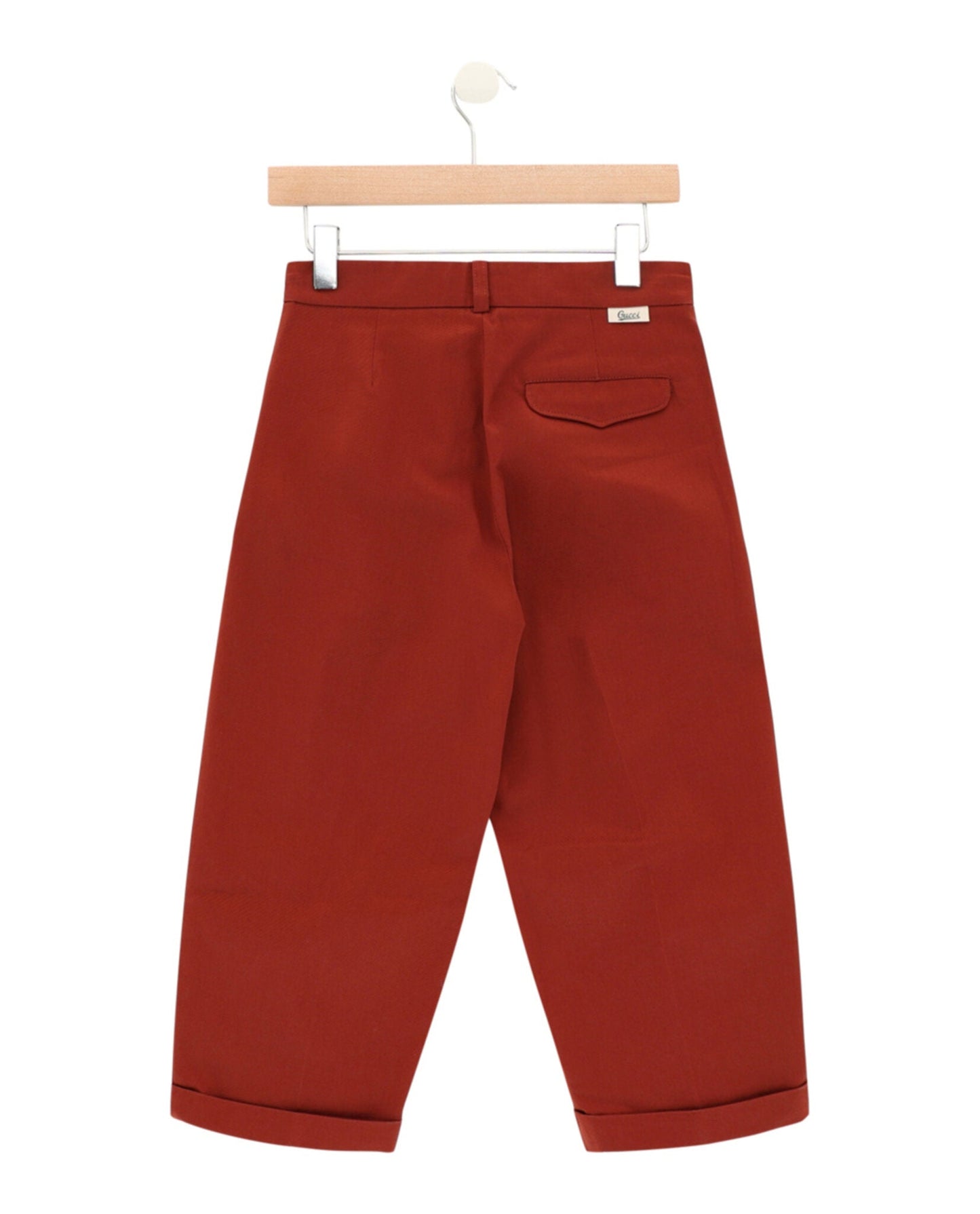 Gucci Boys Pleated Tapered-Leg Pants