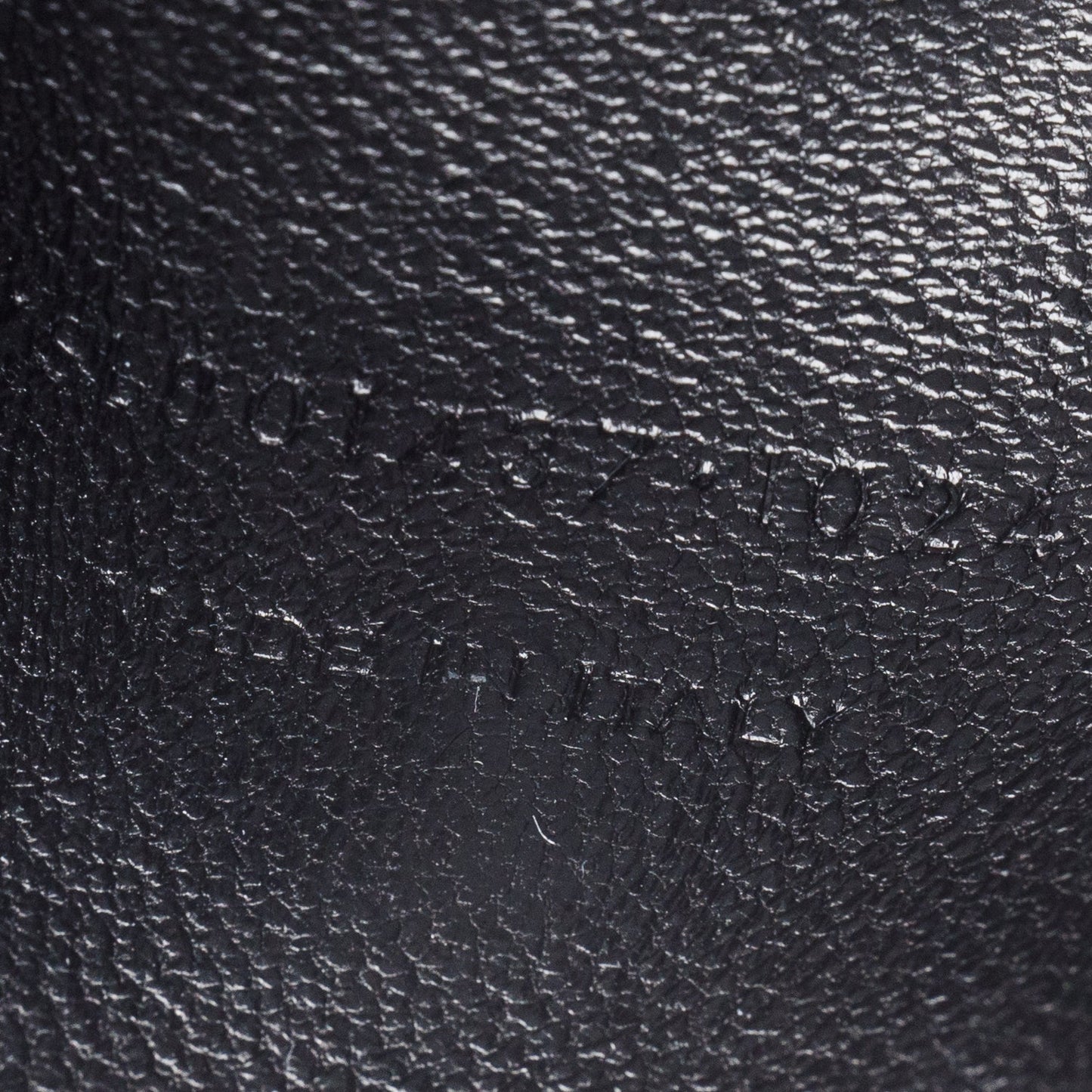 Saint Laurent 2024 Black Shiny Calfskin Envelope Coin Pouch
